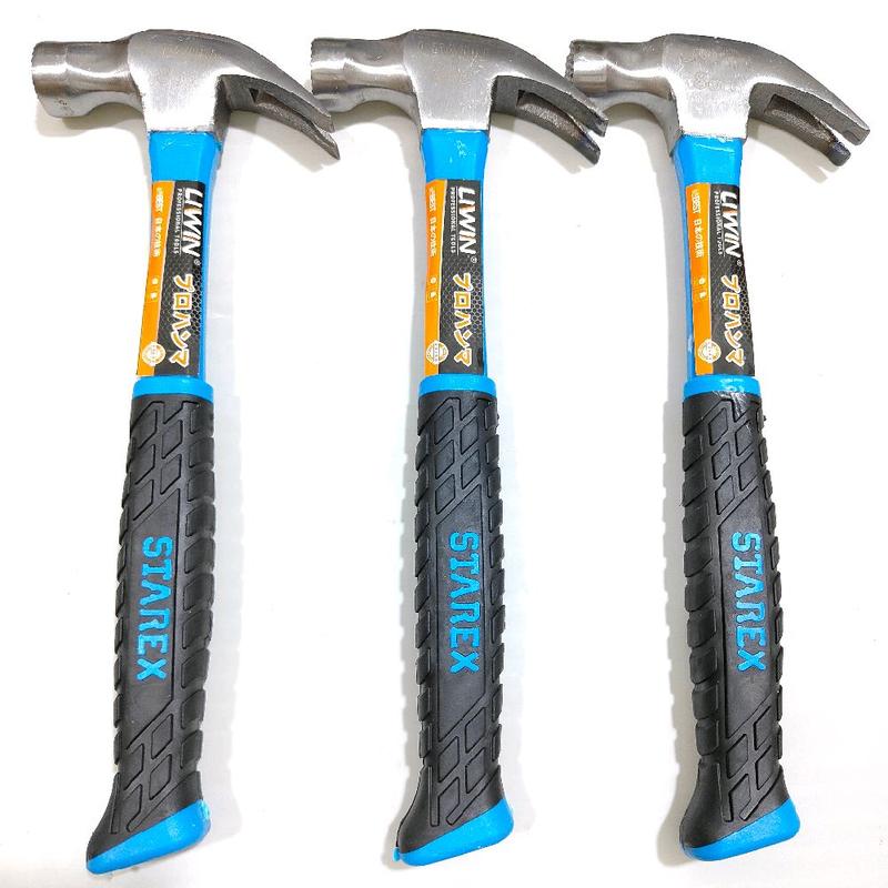  Combo 3 cây búa Dài đóng đinh tiện lợi loại 80z Có rãnh kẹp đinh chống trượt 