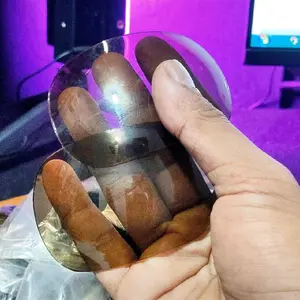 OBRAL LENSA Glasses WARNA COKLAT Bahan Kaca Cocok untuk Refarasi Murah Kacamata