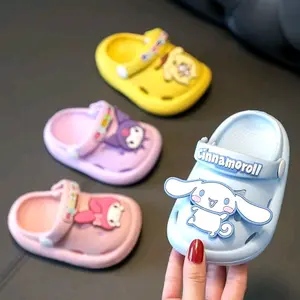 Sandal Selop Tali EVA Anak Perempuan Korea Karakter Sanrio Cinnamoroll Melody Kuromi Pompurin Hello Kitty Lucu Terbaru VFS760