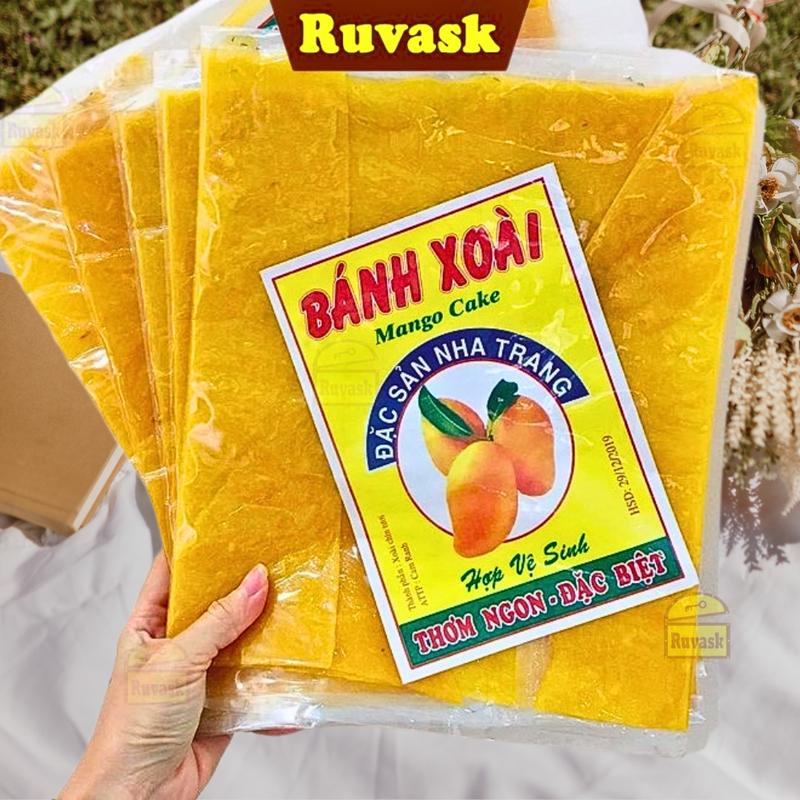  Bánh Xoài Nha Trang Dẻo Dai Chua Ngọt - Bánh Tráng Xoài Dẻo Nha Trang Ruvask 