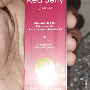 【BEST SELLER】NEW SYB FORTE Red Jelly Serum 20ml with Niacinamide 10% untuk mencerahkan kulit wajah & mengurangi kusam