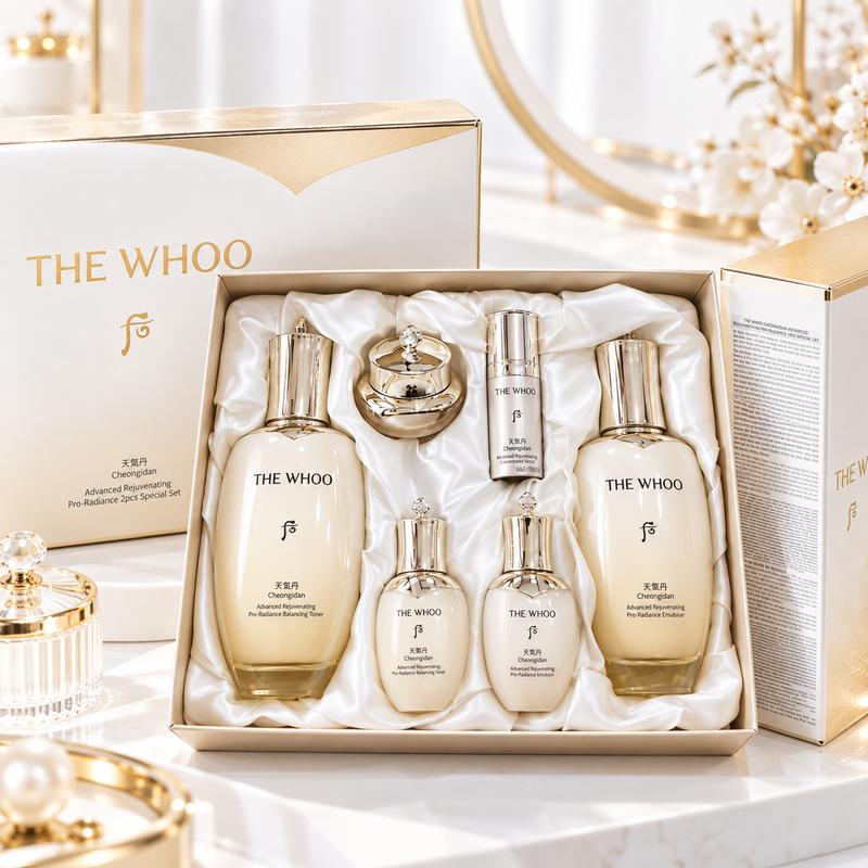 Set dưỡng tái sinh WHOO Cheongidan 6 chi tiết
