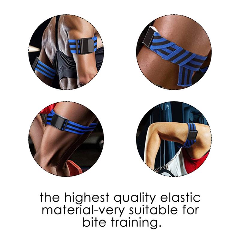 Product Introduction of Fitness occlusion training belt arm leg muscle fitness equipment bodybuilding blood flow restriction belt sports accessories 13