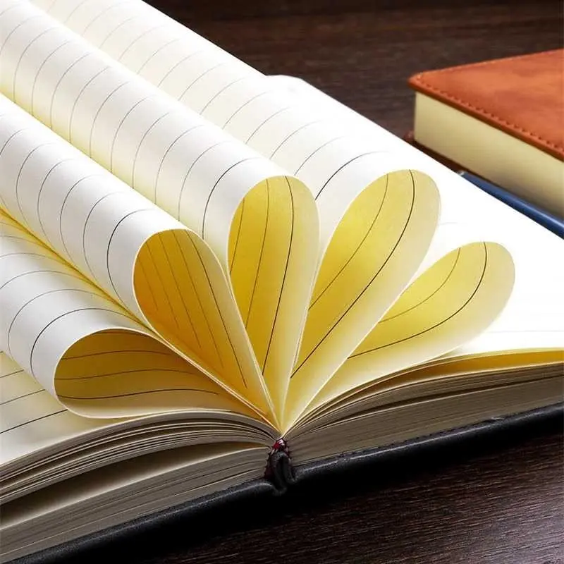 Buku Catatan A5 Tebal 100 Halaman – Jurnal Harian Cover Kulit untuk Bisnis, Kantor, dan Kuliah 8