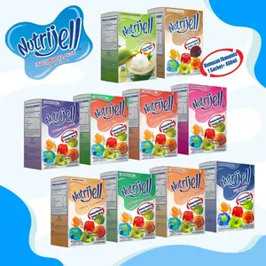 PAKET EKONOMIS ISI 12 pcs Nutrijel Jelly Powder Instant 10gr - Jelly All Varian