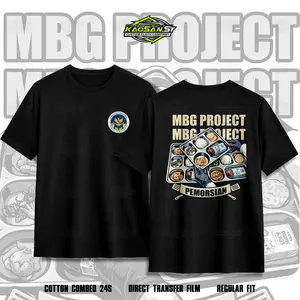 Kaos SPPG Pemorsian MBG PROJECT Cotton Combed 24s DTF
