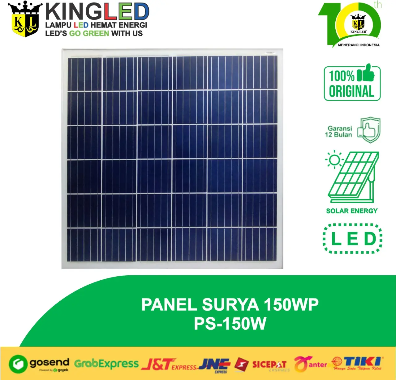 PANEL SOLAR PS-120W 150W 200W