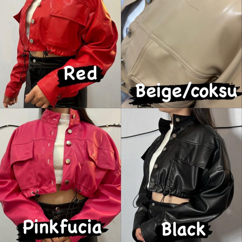 Riseleather.id Dress Leather Short Gaun Kulit Melar Wanita Pendek Sexy 5
