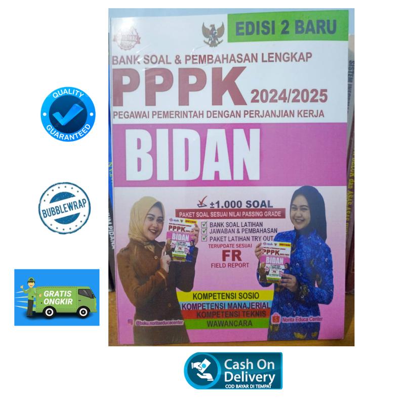 PPPK BIDAN BANK SOAL TERUPDATE SESUAI ISSUE KESEHATAN & FR 2024/2025 ...