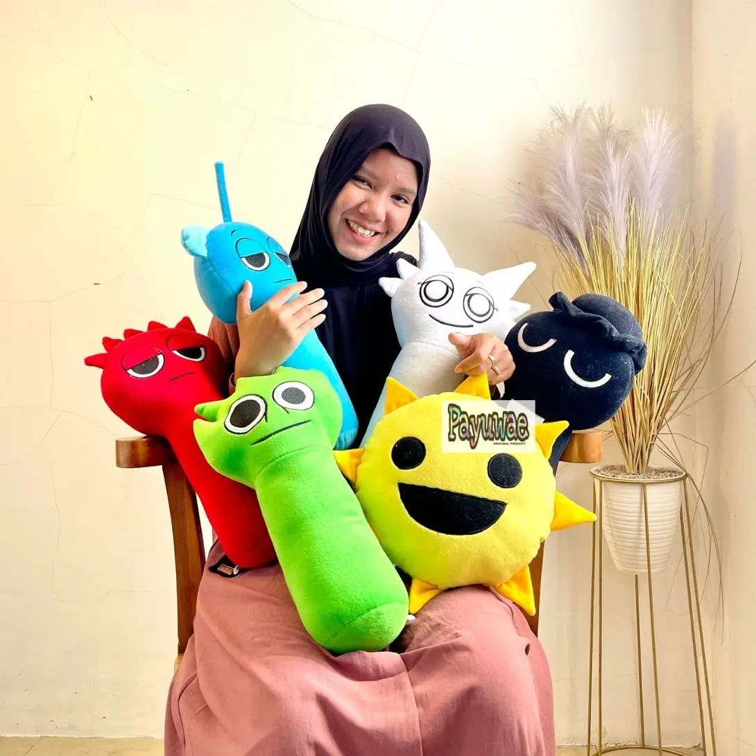 BONEKA SPRUNKI 40CM HOROR GAME INCREDIBOX WENDA PINKI TUNNER SIMON