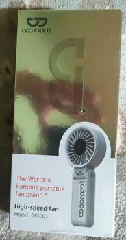 Product Review of GOOJODOQ GFS003 Folding Mini Fan 4000 MAH With Smart LED Screen Display 100 Level Speed - Kipas Mini from K** T** 0