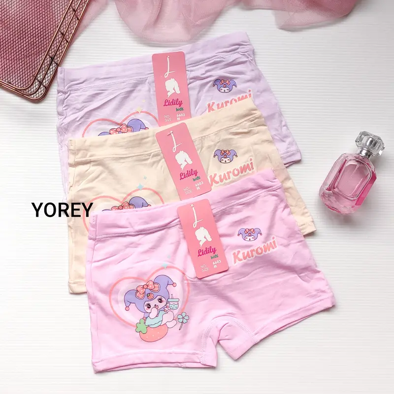 Boxer Anak Lydyly Boxer Anak Kuromi Boxer Anak Perempuan Celana Dalam Anak Perempuan Celana Dalam Anak Lydyly 5