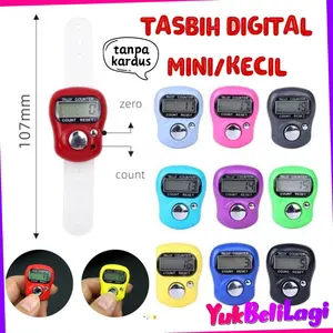 BISA COD (YBL) BUNDLING TASBIH KECIL ISI 1PCS 5PCS 10PCS dan 11PCS MIX WARNA Tasbih Digital Tanpa Kemasan Plastik / Kardus Tabis Mini Travel Portabel Tasbih Dzikir Muslim Untuk Sholat (BELI LOKAL) Bulat