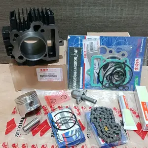 Blok Seher Komplit+Rantai Keteng+Tonjokan Keteng+Topset+Lem Suzuki Shogun 110 R Shogun Kebo