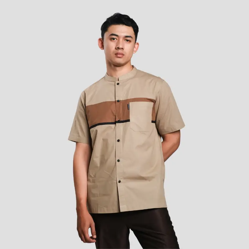 Bayezid - Koko Kurta Pria Lengan Pendek Khasyaf Series 3