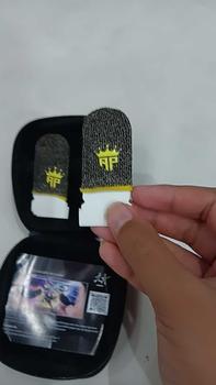 Product Review of Sarung Jempol Gaming AP + Pouch Box Carbon Aksesoris Game Free Fire & Mobile Legends By Andra ST from R**m m**! 1
