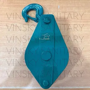 Catrol Katrol 1 TON / Kerekan Krekan Timba Sumur Kapal Besi Pulley Block 1.000kg