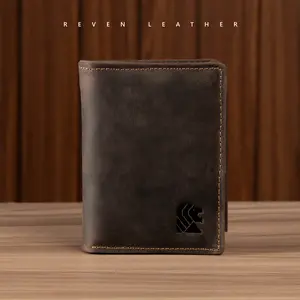 Reven Leather Aslan Wallet – Dompet Kulit Asli Crazy Horse Pria Vintage