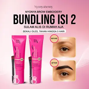 [VO] ISI 2 NYONYAHENNY - SULAM ALIS DIRUMAH AJA - ALIS ANTI LUNTUR - ALIS WATERPROOF - ALIS TAHAN AIR - NYONYA EYEBROW EMBOIDERY - EYEBROW WATERPRROF