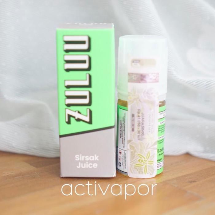 Jual Zuluu Sirsak Juice Salt Nic 30mg 30ml Liquid Vape Zulu Saltnic Pods  Pod - Kota Administrasi Jakarta Barat - Activapor | Tokopedia