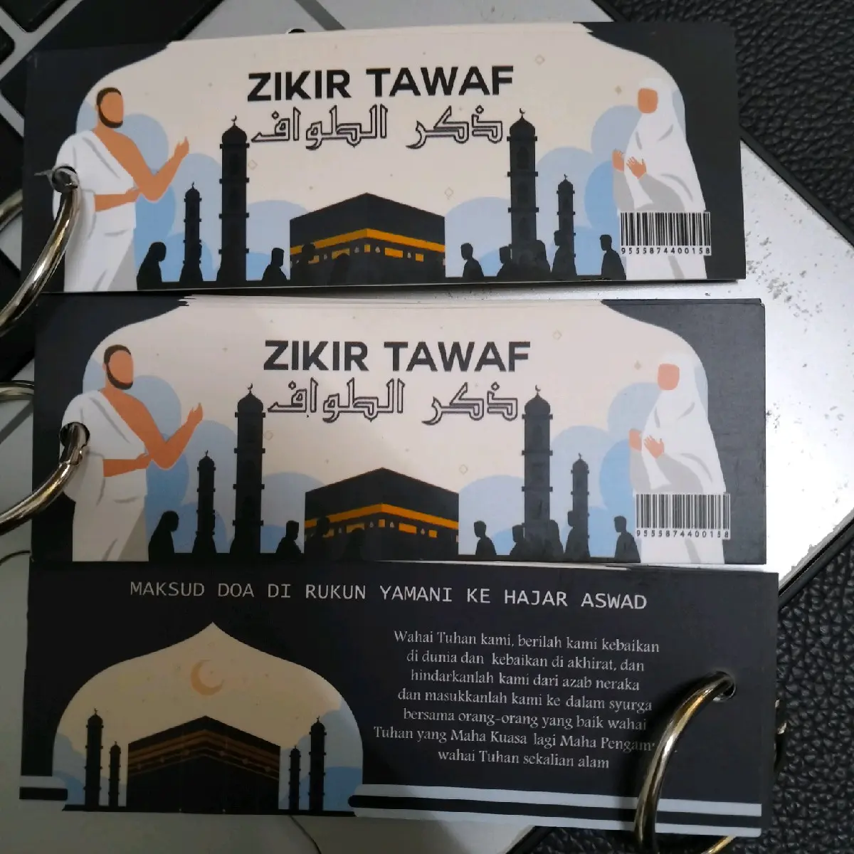 KEYCHAIN PANDUAN TAWAF MUDAH BAWA