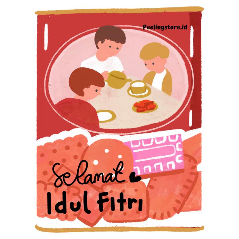 (ISI 6) Amplop Lebaran 3D Parcel viral Series Cake 2024 / Angpao THR Unik / Amplop Idul Fitri 2024 3