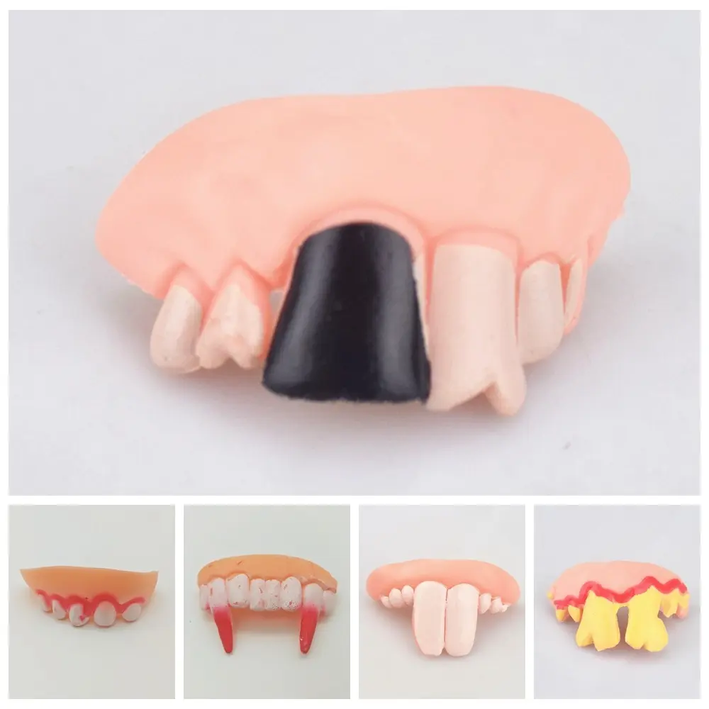Răng Giả Gags, Răng Giả Vui Nhộn, Đạo Cụ Halloween, Đồ Chơi Sốc Cao Su, Răng Xấu Xí, 10 Kiểu, Răng Giả Vui Nhộn Xấu Xí Cho Các Tiện Ích Mới Lạ