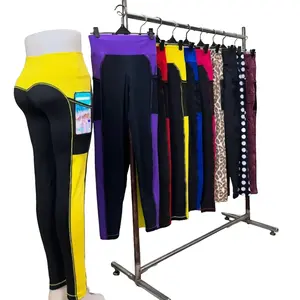 Legging Yoga High Waist/Legging Sport High Waist/Legging Kantong + Tile Model High Waist Outdoor
