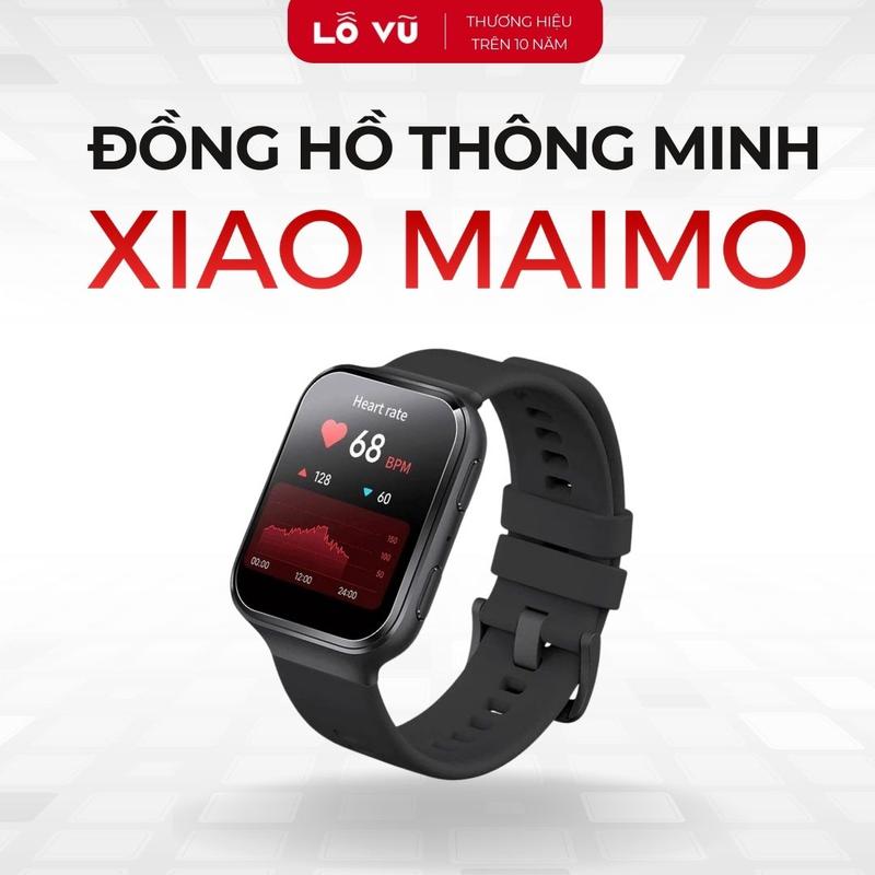 KHÔNG HỖ TRỢ NGHE GỌI LoVu Đồng hồ thông minh XIAO MAIMO Bluetooth 5.0 Nhiều cảm biến ~17 chế độ thể thao tích hợp không hỗ trợ hiển thị tiếng Việt - Lỗ Vũ 1 vuabanlo levu01