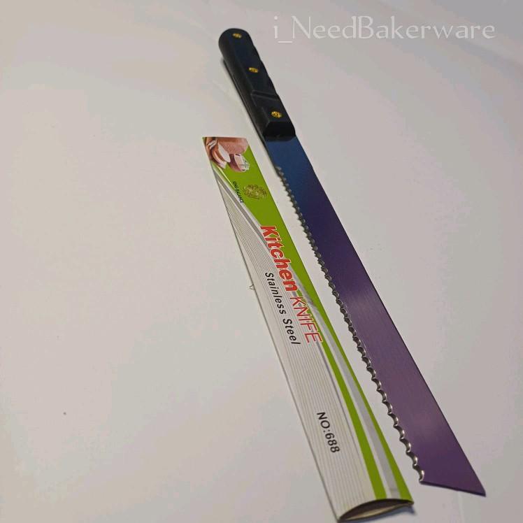 PISAU ROTI DUA SISI, KITCHEN KNIFE  Kitchenware Pisau potong 2