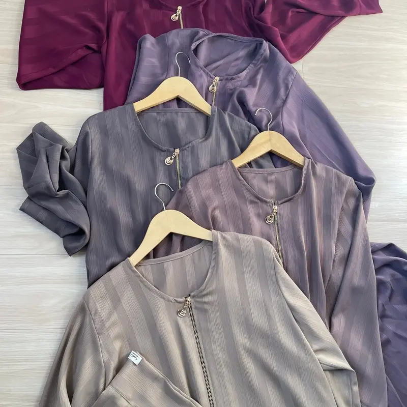 JEDDAH ABAYA / ABAYA ORI ANNI.MAH FULL ZIPPER