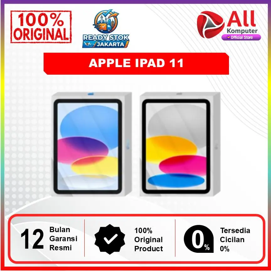 [ special creator ] Apple iPad 11 WiFi 11” Garansi Resmi iBox Indonesia