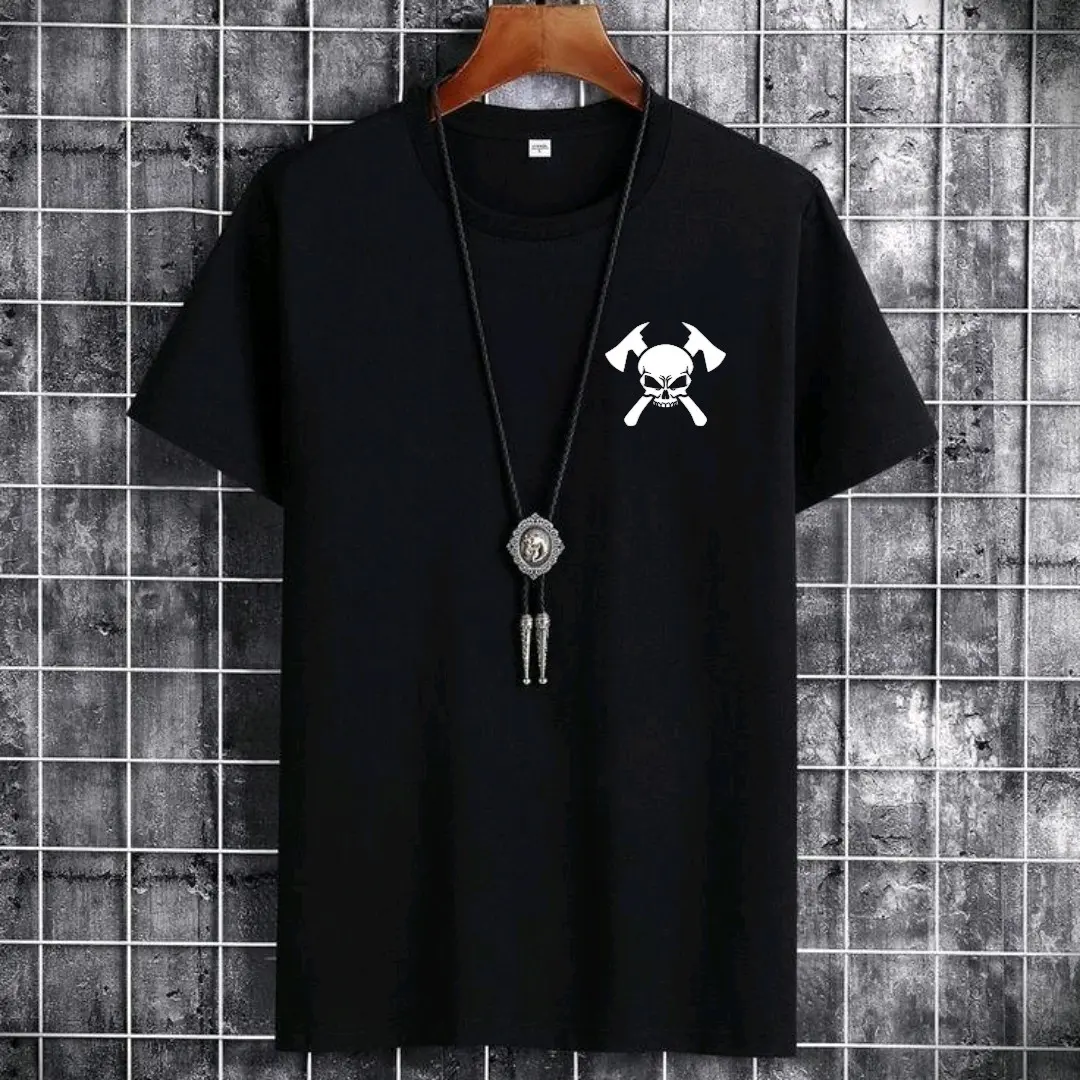 Kaos Distro Pria SKULL Lengan Pendek Baju oblong Atasan Dewasa Keren