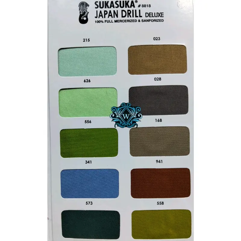 Kain Seragam Suka Suka Japan Drill 150cm - Bahan Halus dan Lembut Perlengkapan Pakaian 5