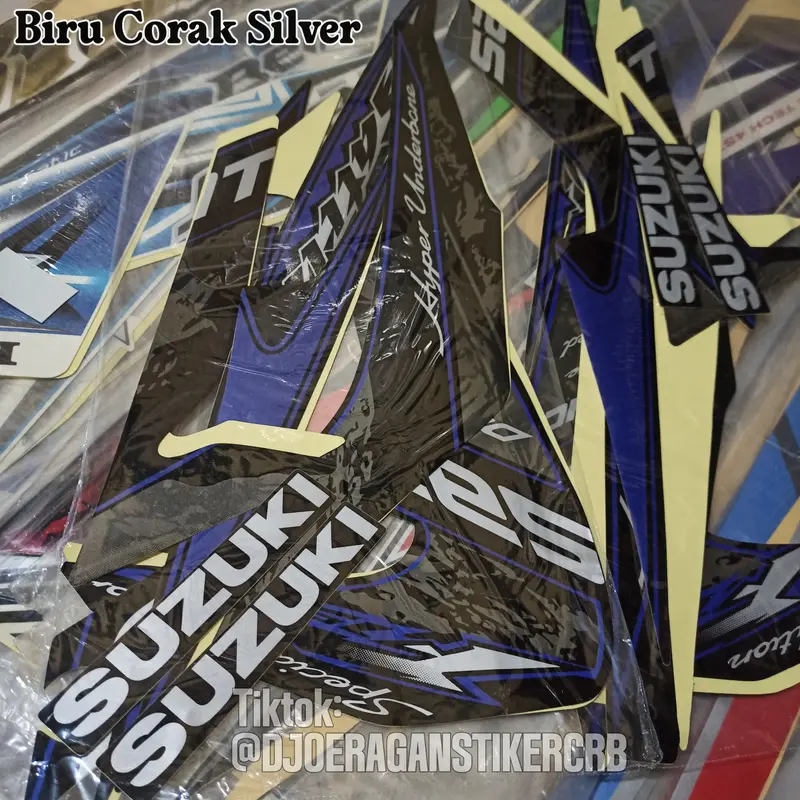 Striping Satria Fu 2012 SE Special Edition Stiker Motor Suzuki Satria Fu F150 2012 Fu Barong Motorcycle 5