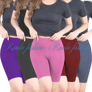 Celana Short pants Legging sepaha CELANA DALEMAN PENDEK celana pendek katun/wanita/Pria Spandex Santai Nyaman Tersedia paket 2pcs-3pcs-4pcs-5pcs