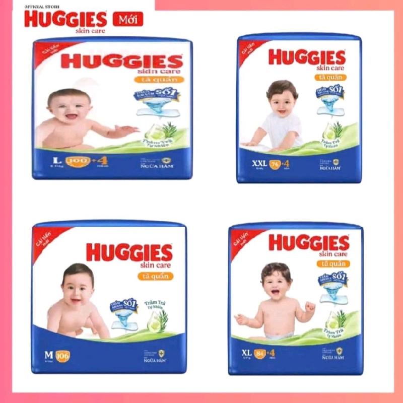 Huggies Tã Quần Jumbo M106/ L104 / XL88 / XXL80 cho bé