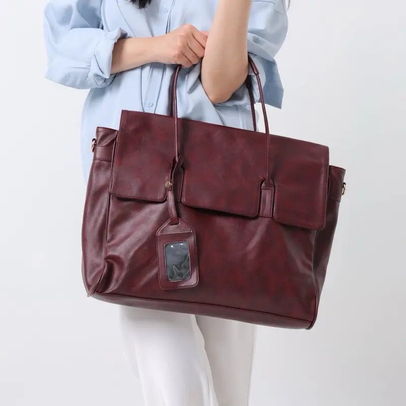 tas laptop 14 inch wanita | BASIC TOTE BAG | tas laptop kulit 1