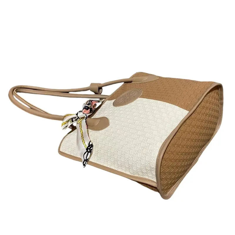 [Beli lokal] Lk. Simponi totebag Wanita casual Durable Chic tas tote bag whits bagkerja tote  bag serbaguna sage 7