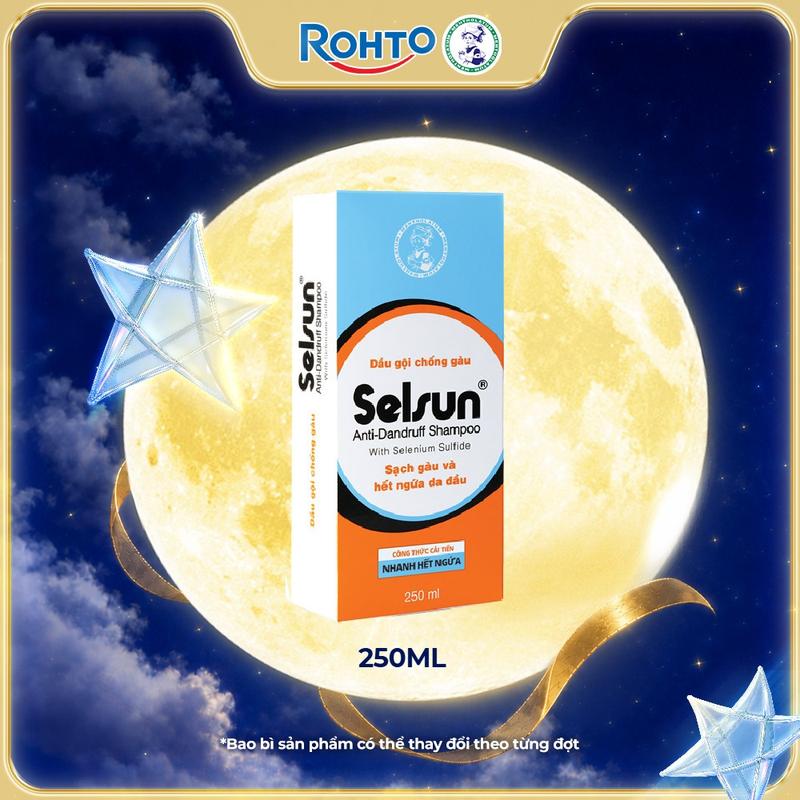 Dầu gội chống gàu, giảm nấm Selsun 250ml