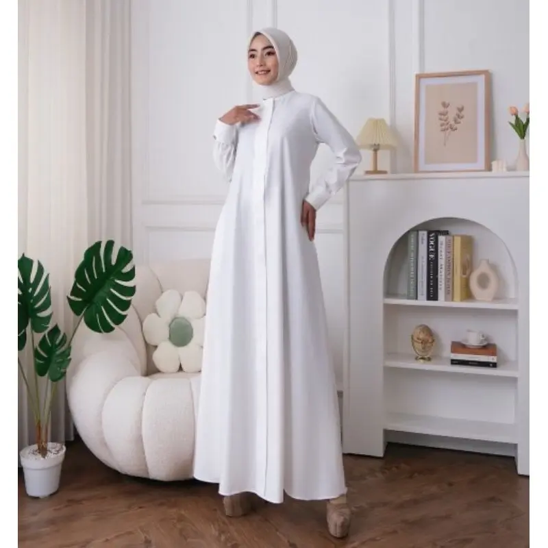 Gamis madina laura ori katun toyobo kualitas premium Muslim Wanita Dewasa