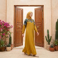 Gambar Shirin Zein - Gamis Tenun Dewasa Model Terbaru 2026 Mewah Elegan Dress Nura - Mustard, S dari Shirin Zein Store Kab. Pati 4 Tokopedia