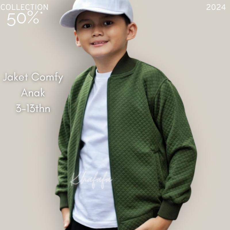 Product Introduction of Jaket Comfy Anak //Laki Laki-Perempuan Usia 3-13 Tahun Jaket Comfy Anak Terbaru Jaket Anak Kekinian 27