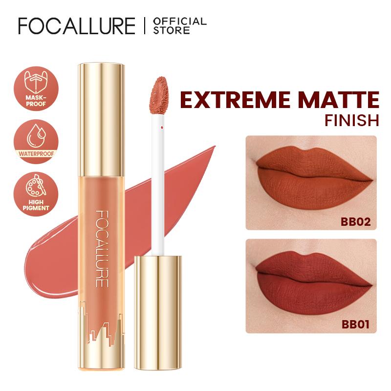 Son Kem Lì Siêu Nhẹ Kháng Nước Chống Nhòe FOCALLURE 2.8g