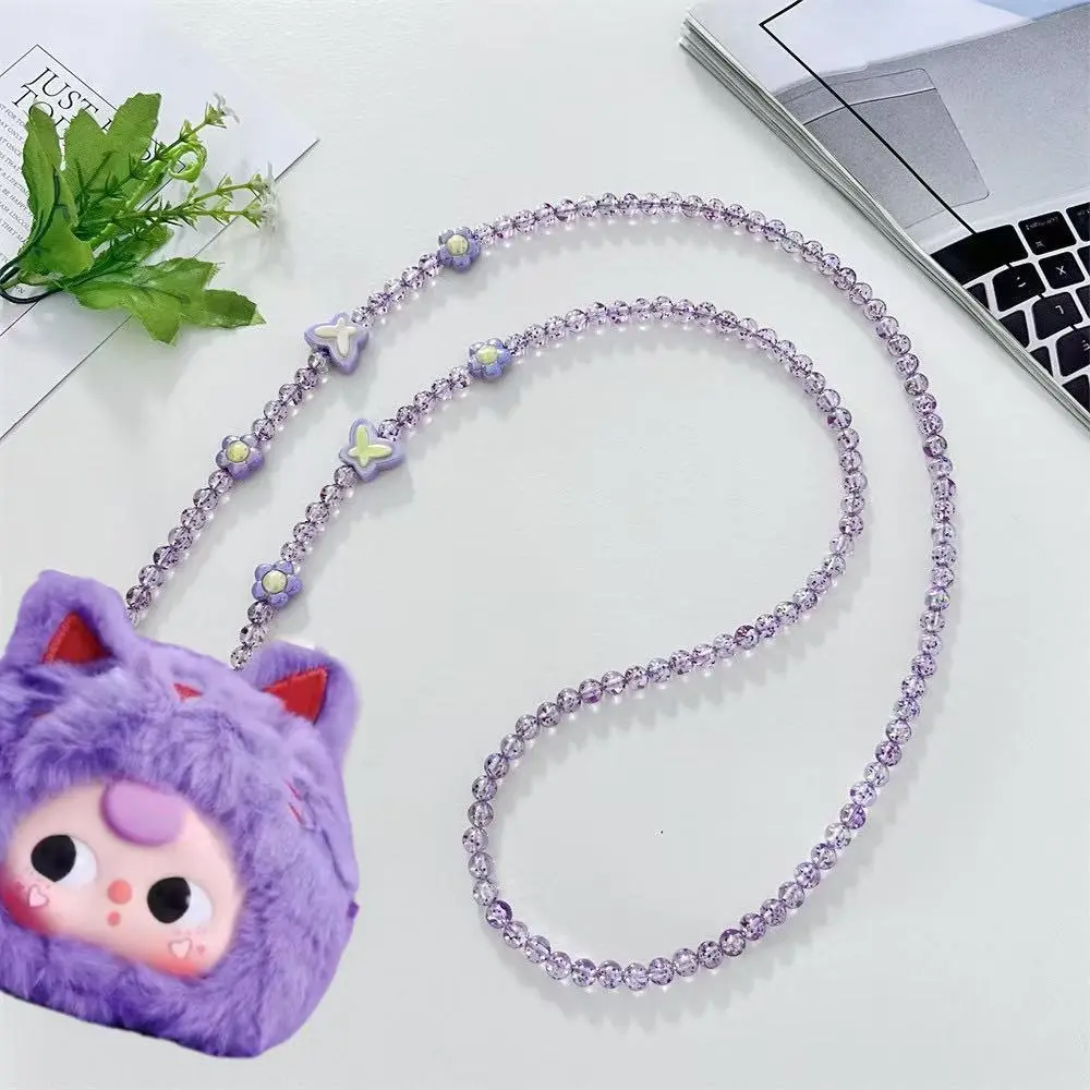 Dây Đeo Điện Thoại, Dây Xích Hạt V1 V2 V3 Cho Em Bé Dây Đeo Vai Búp Bê Sang Trọng, Dễ Thương, Chống Rơi, Thích Hợp Cho Các Nhân Vật Hoạt Hình, Phụ Kiện Điện Thoại Mất, Dài 120cm