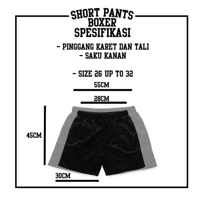 BOXER MUSIC BAND SEXPISTOLS / BOXER PRIA / CELANA BOXER / BOXER MUSIC new CORDUROY 1