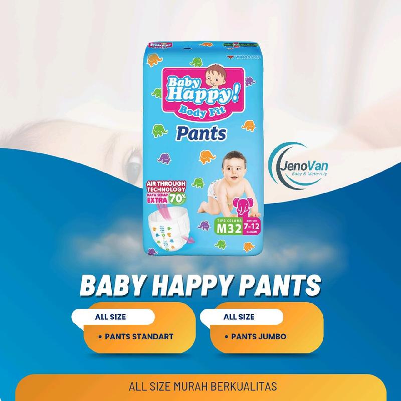 1 Ball Baby Happy Pants All Size Popok Bayi 2