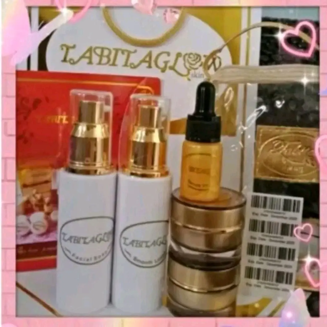 CREAM Whtening tabithaa segel barcode + serum