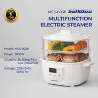 Gambar [FREE GIFT] Sanwoo Multifunction Electric Steamer MES-8038 / Kukusan Stainless Serbaguna dari Sanwoo Electronics Kota Administrasi Jakarta Utara 4 Tokopedia