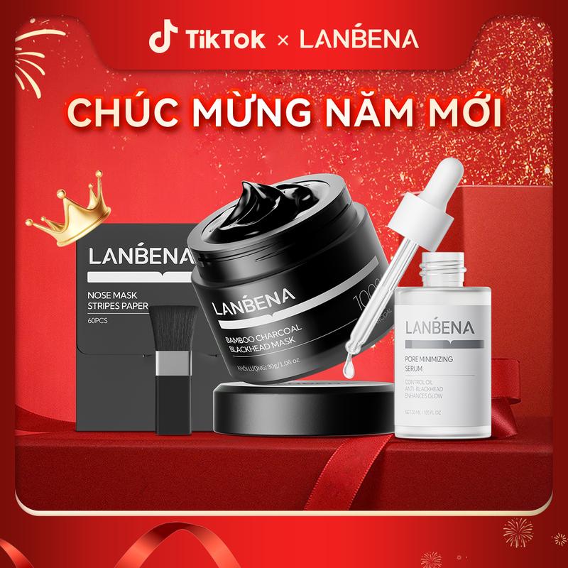 【Official Mặt Nạ Lột Mụn Than Tre Skincare Hỗ Trợ Giảm Mụn Đầu Đen LANBENA Phiên Bản Nâng Cấp 2.0 Kèm 60 Giấy Lột Mụn Hỗ Trợ Làm Sạch Sâu Mụn Đầu Đen Mụn Đầu Trắng Lỗ Chân Lông Thích Hợp Cho Mọi Loại Da 30g,nữ,Nam giới,Nasal Whitening,SkinCareTips